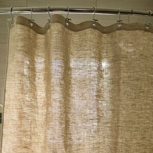 Bean Products Hemp Shower Curtain